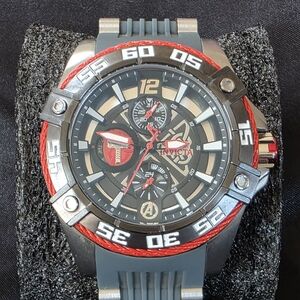 Invicta Marvel Avengers Limited Edition Watch - Black & Red